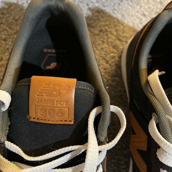 New Balance Numeric Jamie Foy 306 Skate Shoes Men’s 9.5 Black Brown NM306SNL - Picture 6 of 8